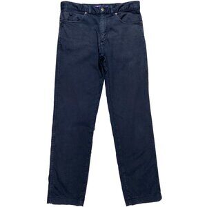 Ralph Lauren Purple Label Classic Slim Fit Stretch Chino Pants Navy mens 32x27.5